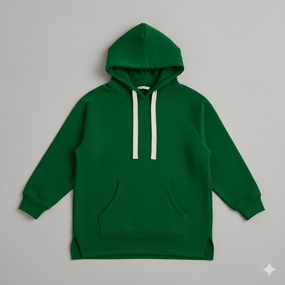 Lässiges Damen Hoodie Kleid mit Kordelzug | Bequem für Freizeit