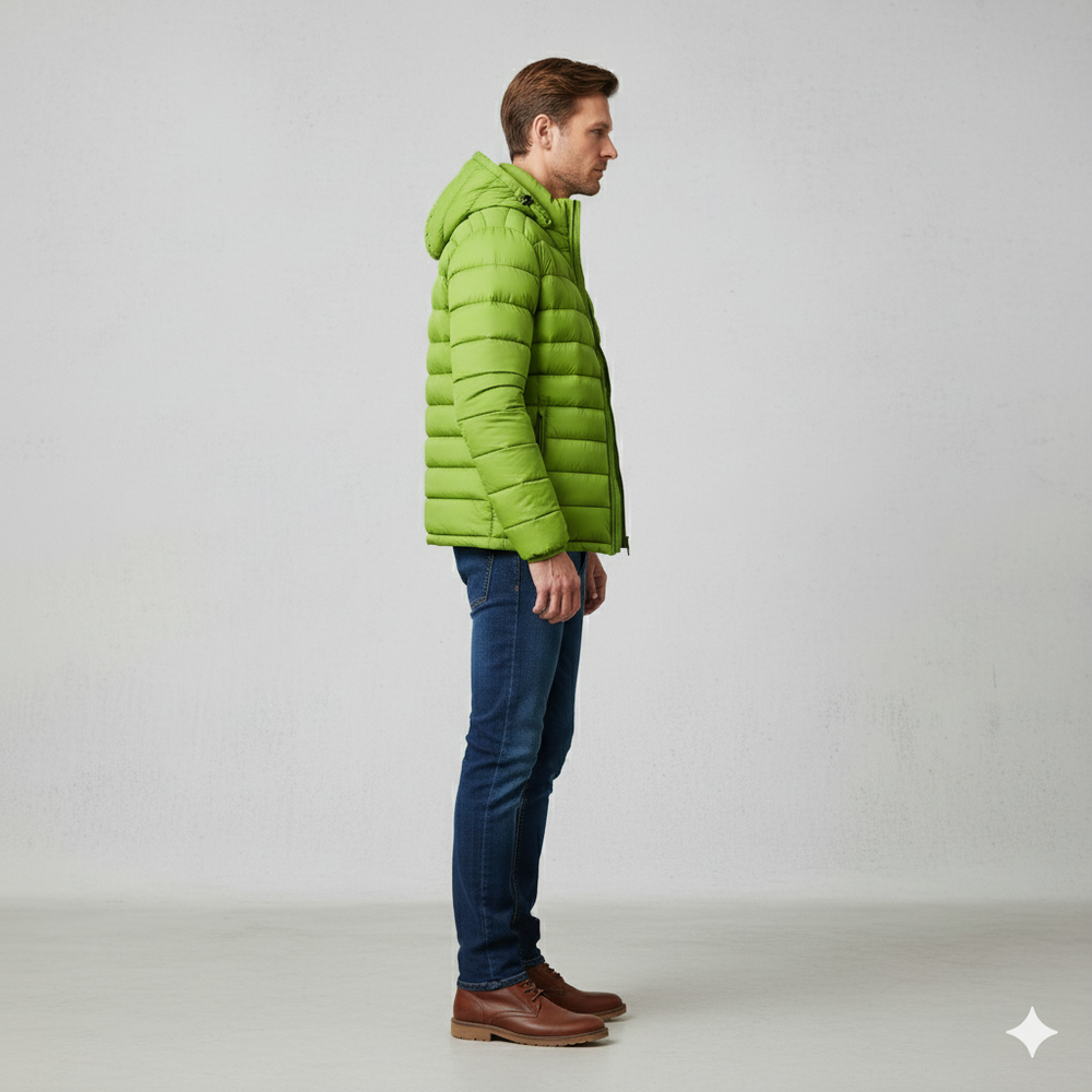 Leichte Herren Steppjacke | Herbst Winter Übergang