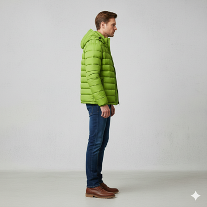 Leichte Herren Steppjacke | Herbst Winter Übergang