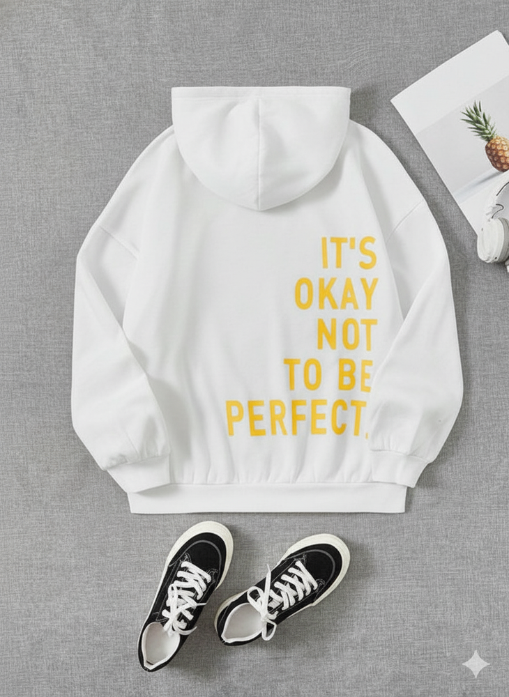 Moderner Damen Hoodie mit Statement