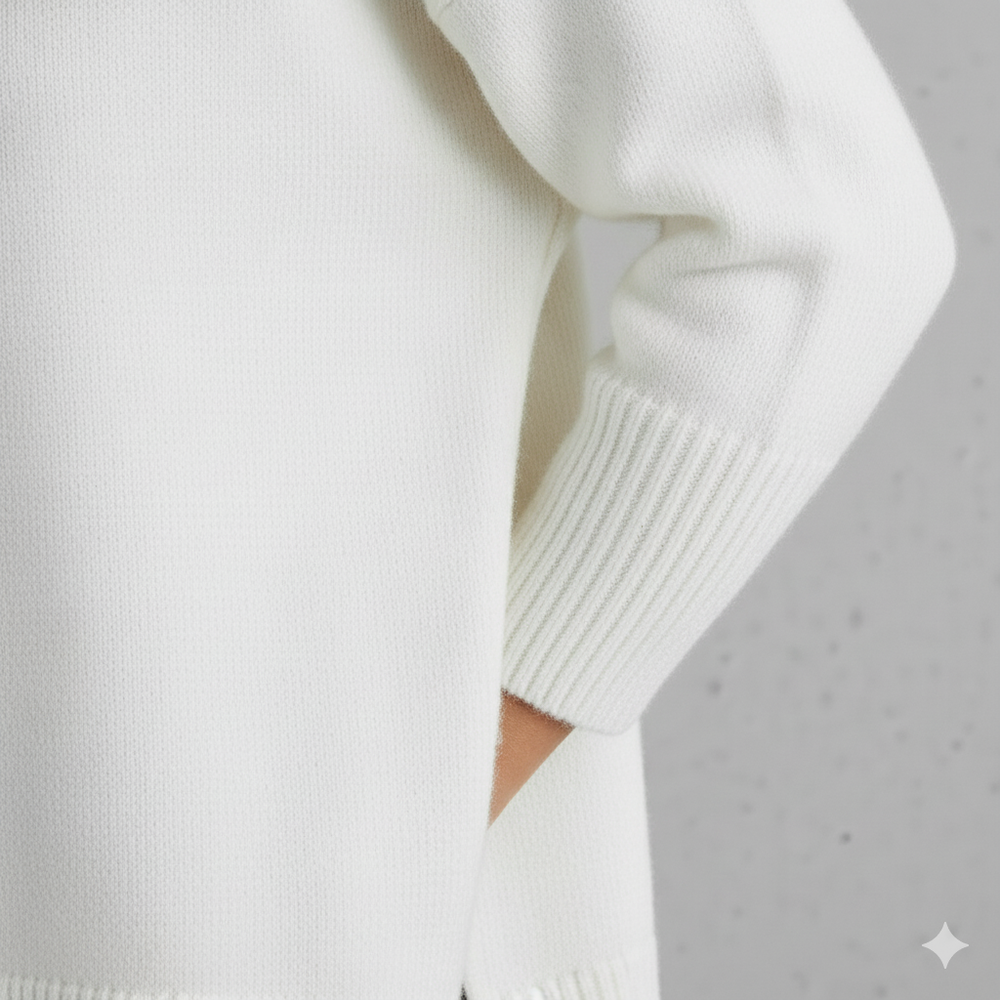 Kuscheliger Damenpullover mit Rollkragen | Warm für Herbst/Winter