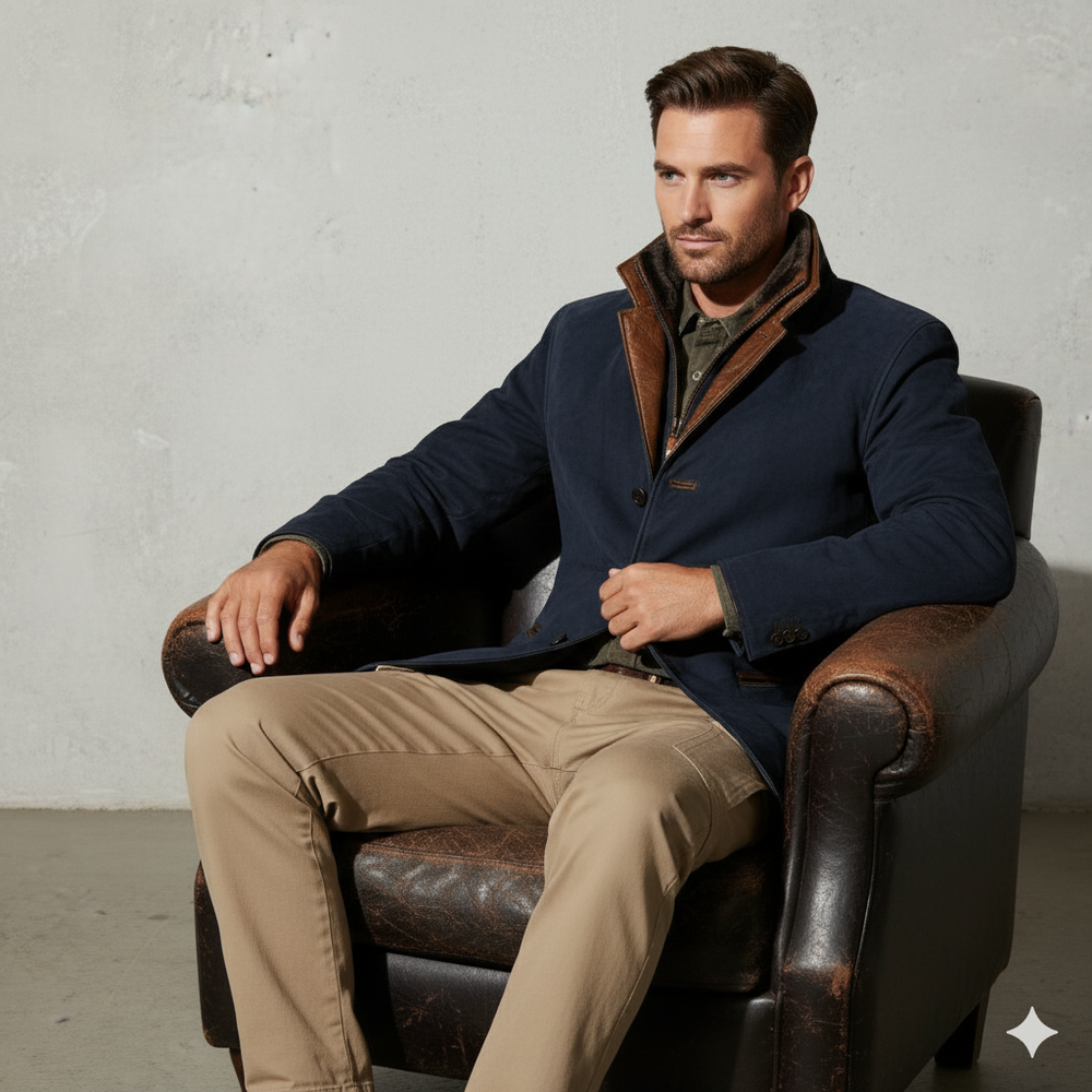 Herren Sakko aus Wildleder | Freizeit & Übergang | Herbst/Winter