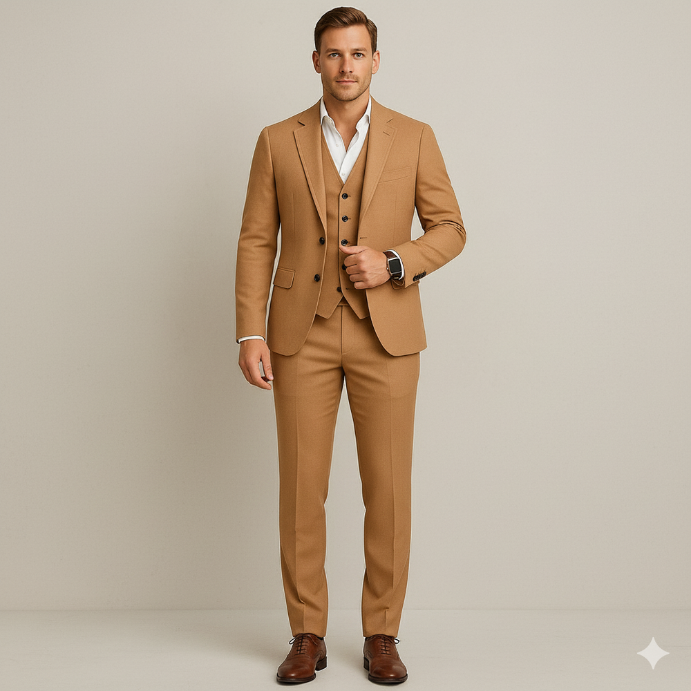 Leichter Herrenanzug aus Leinen | Herbst & Business