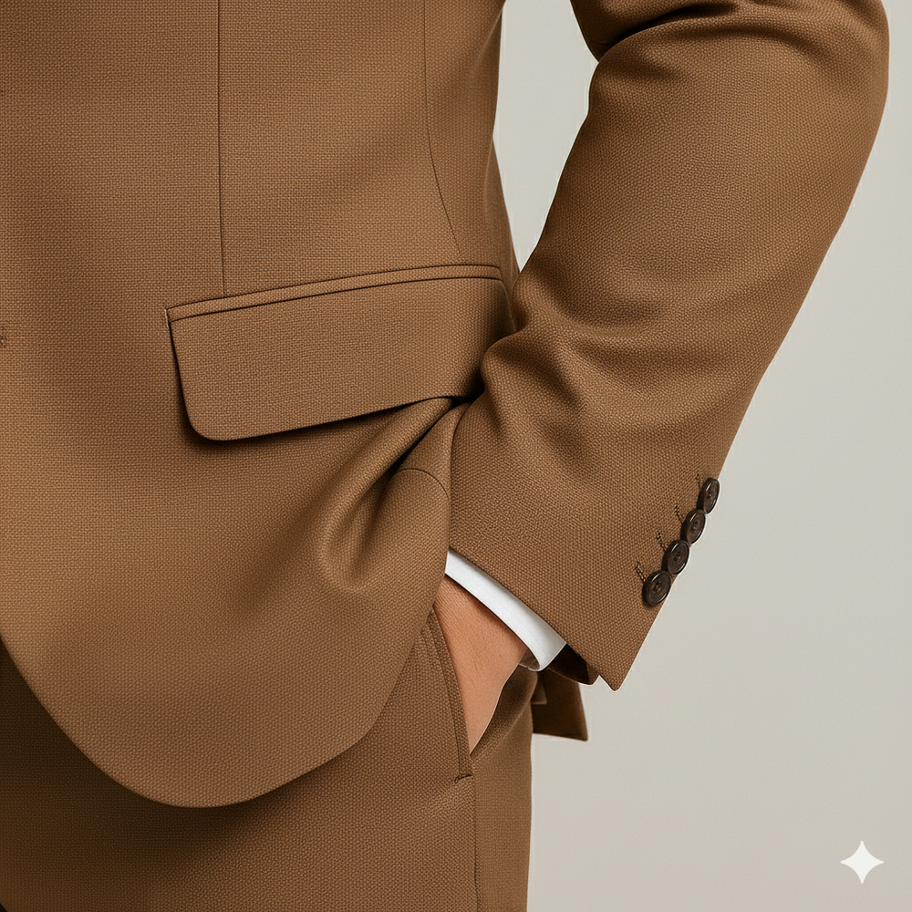 Leichter Herrenanzug aus Leinen | Herbst & Business