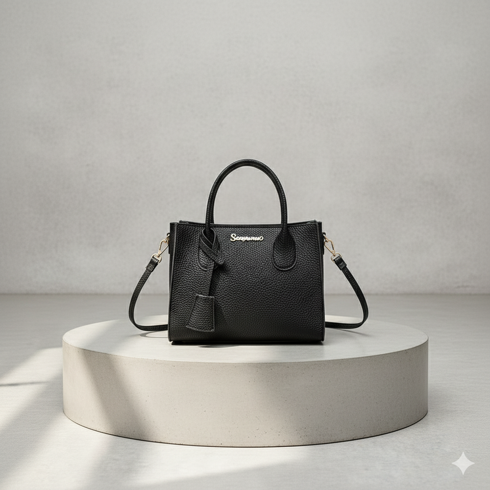 Damen Umhängetasche aus Kunstleder | Klein & Elegant