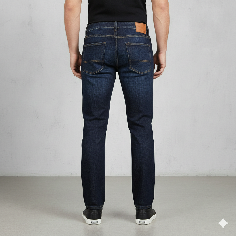 Herren Jeans Regular Fit | Bequem & Elastisch für Alltag & Business