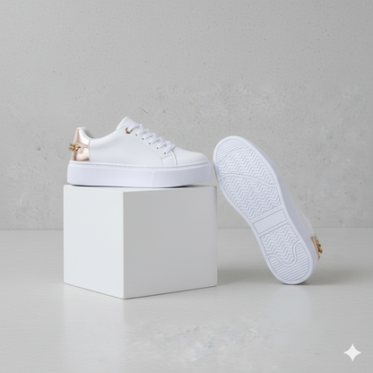 Damen Sneaker mit Plateau Sohle | Elegant & Bequem