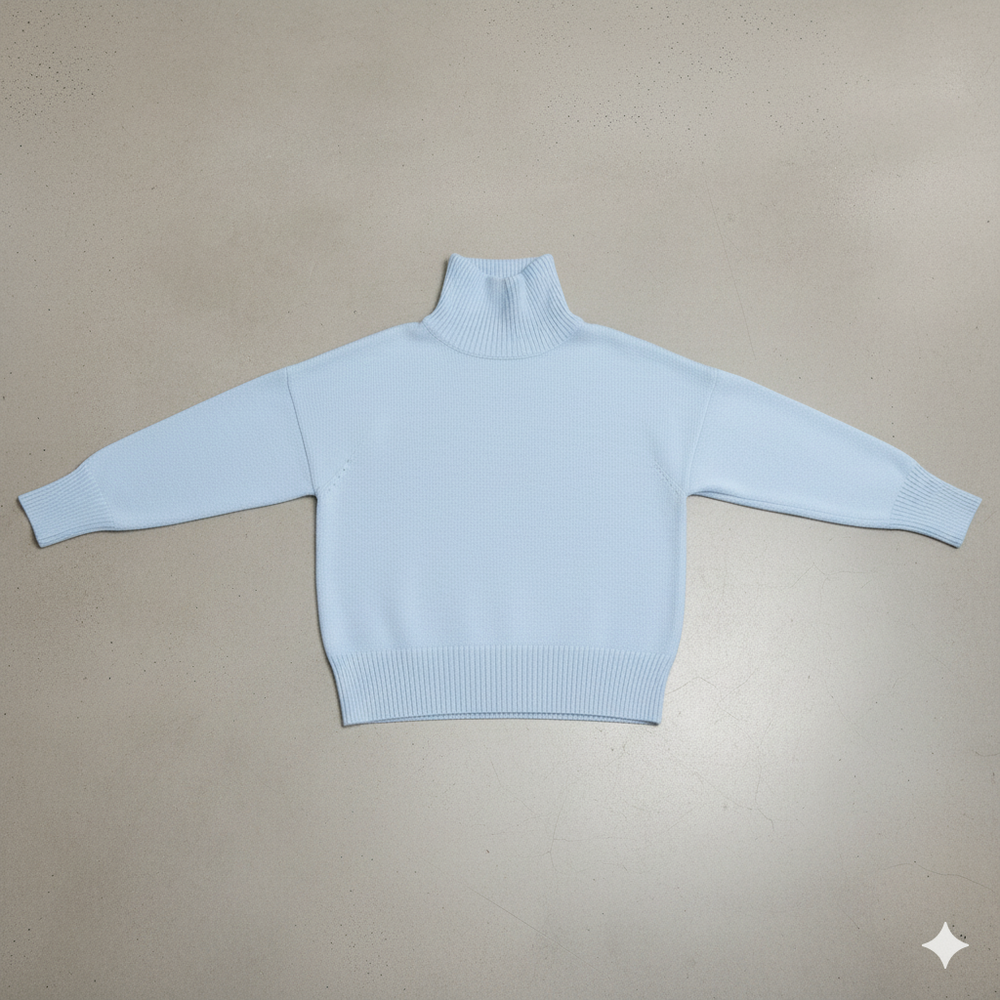 Kuscheliger Damenpullover mit Rollkragen | Warm für Herbst/Winter