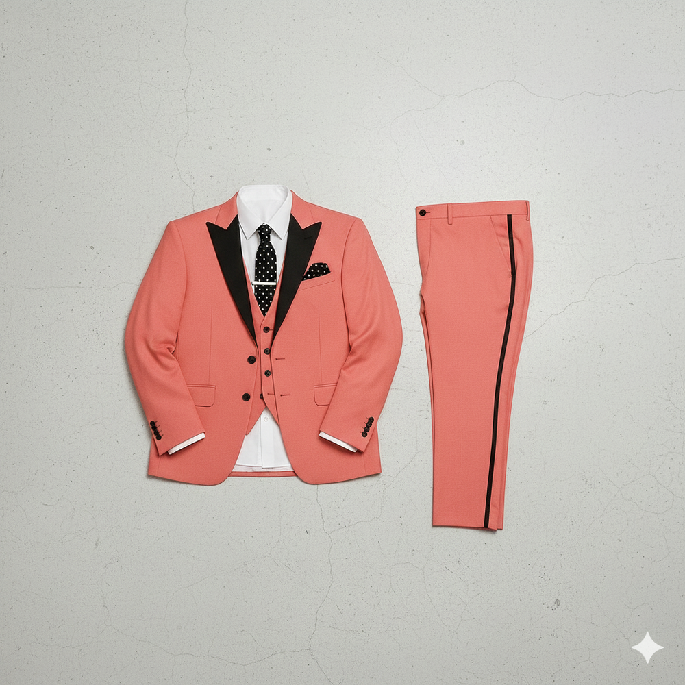 Herren 3-teiliger Anzug Slim Fit | Business Hochzeit Smoking