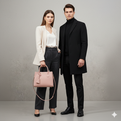 Damen Umhängetasche aus Kunstleder | Klein & Elegant