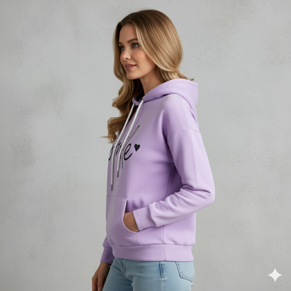 Bequemer Damen Hoodie mit Motiv