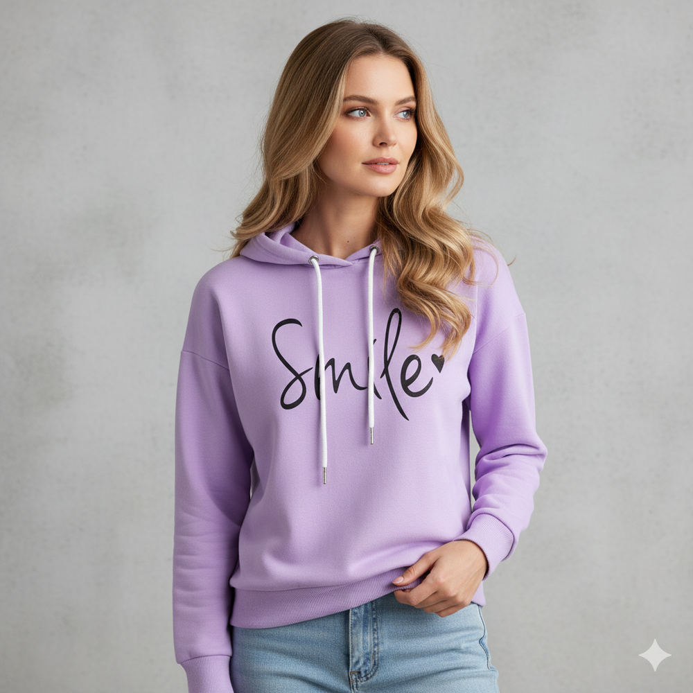 Bequemer Damen Hoodie mit Motiv