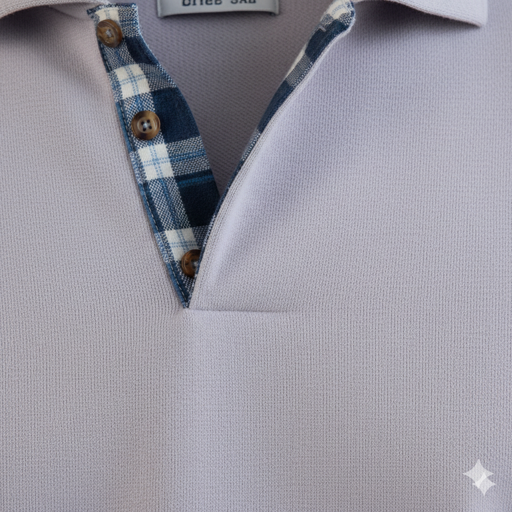 Lässiger Herrenpullover mit Reverskragen | Bequem | Freizeit