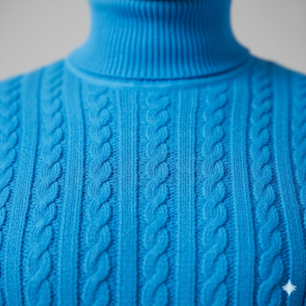 Feiner Herren Strickpullover mit Rollkragen