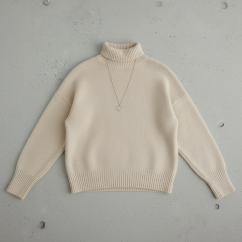 Kuscheliger Damen Rollkragenpullover | Herbst Winter