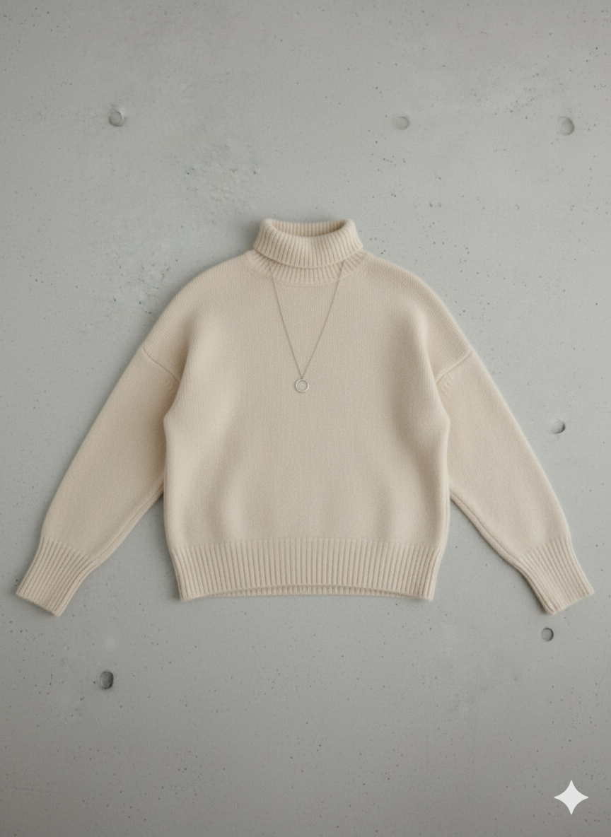 Kuscheliger Damen Rollkragenpullover | Herbst Winter