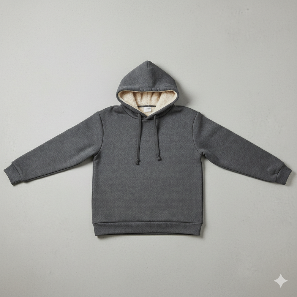 Kuscheliger Damen Hoodie mit Teddyfutter