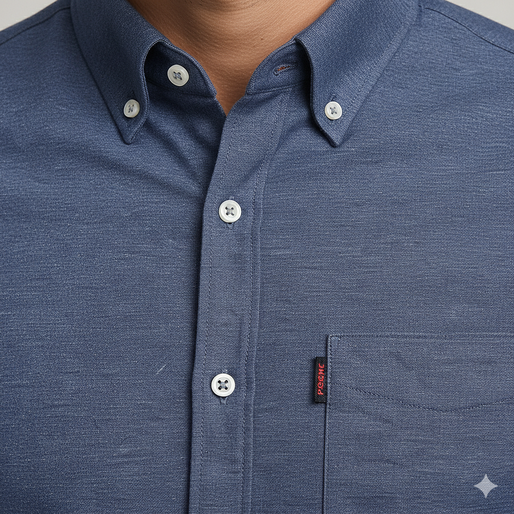 Herren Slim Fit Businesshemd | Atmungsaktiv & Herbst