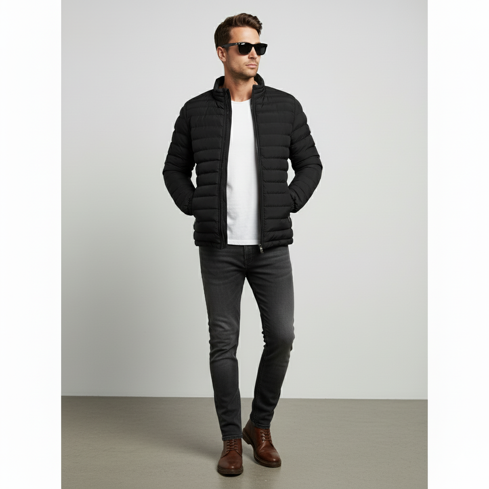 Leichte Herren Steppjacke | Herbst Winter Übergang