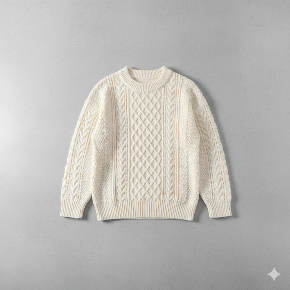 Herren Strickpullover mit Strukturmuster | Modern & Warm | Winter