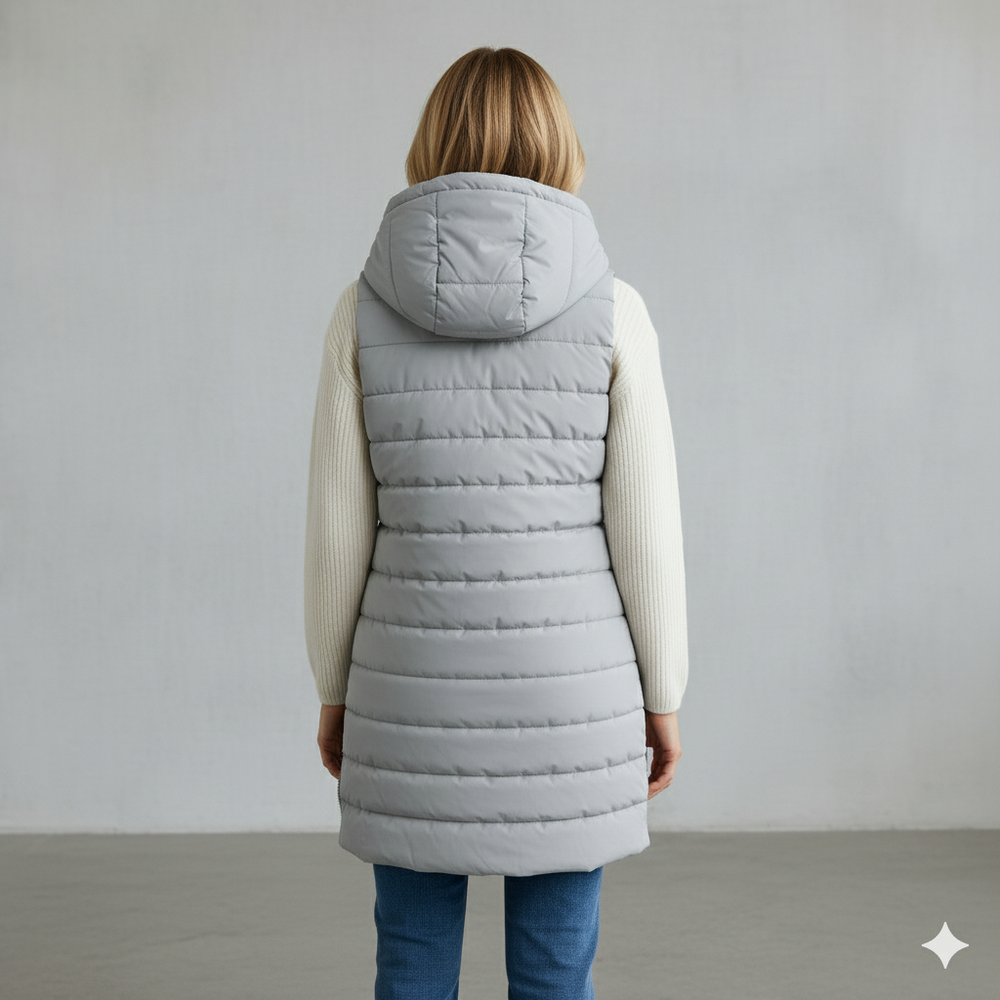 Damenweste mit Kapuze | Leicht & Warm für Herbst/Winter