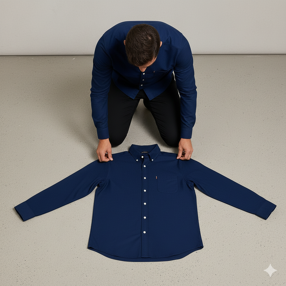 Herren Slim Fit Businesshemd | Atmungsaktiv & Herbst