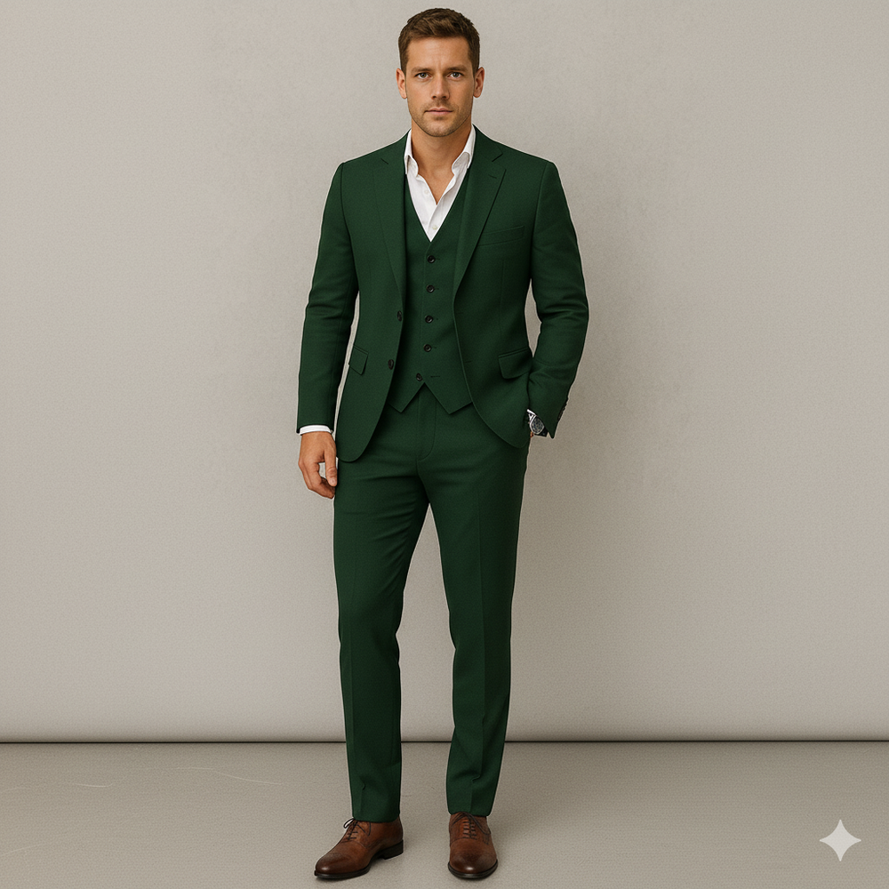 Leichter Herrenanzug aus Leinen | Herbst & Business