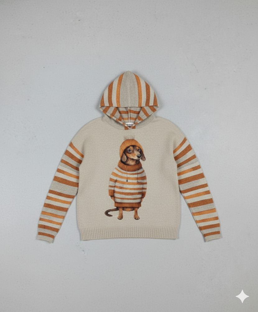 Weicher Damen Hoodie mit Tierprint