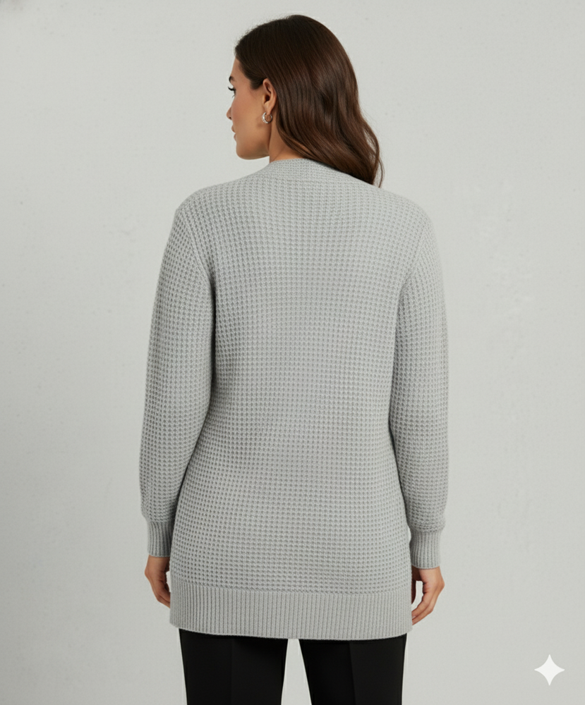 Damen Strickjacke mit Taschen | Locker & Warm | Herbst/Winter