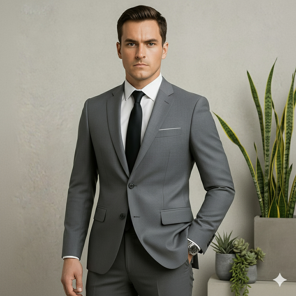 Herren Anzug 3-teilig | Slim Fit Business & Elegant