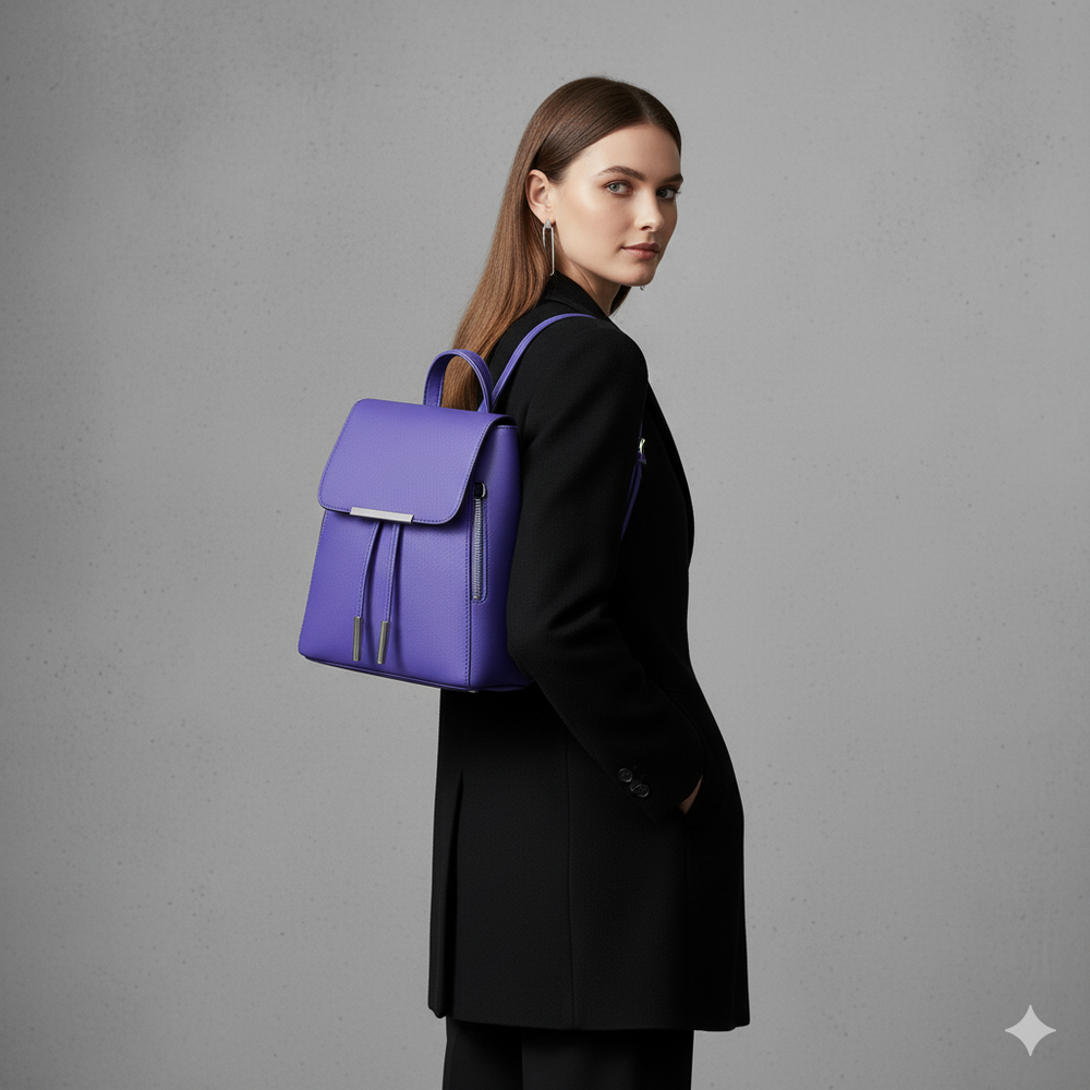 Damen Rucksack aus Kunstleder | Elegant & Praktisch