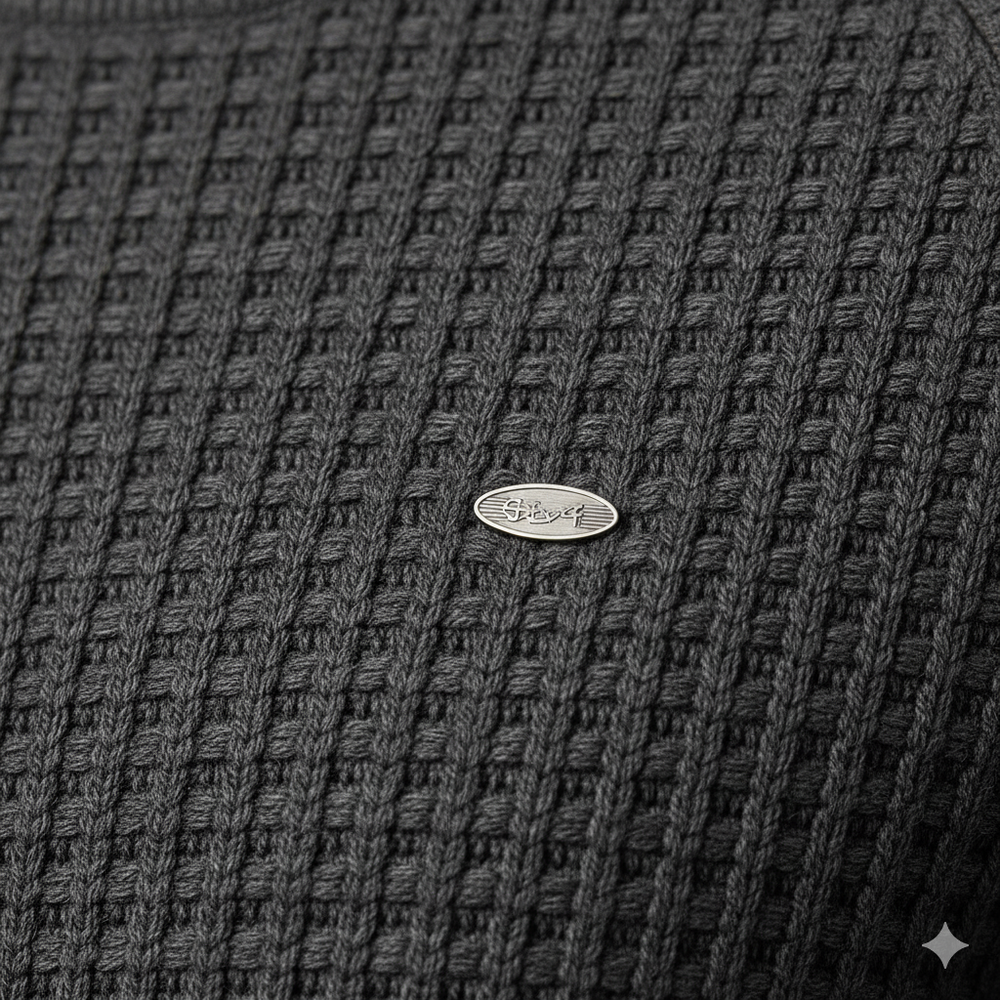 Herren Baumwollpullover mit Karomuster | Modern & Bequem