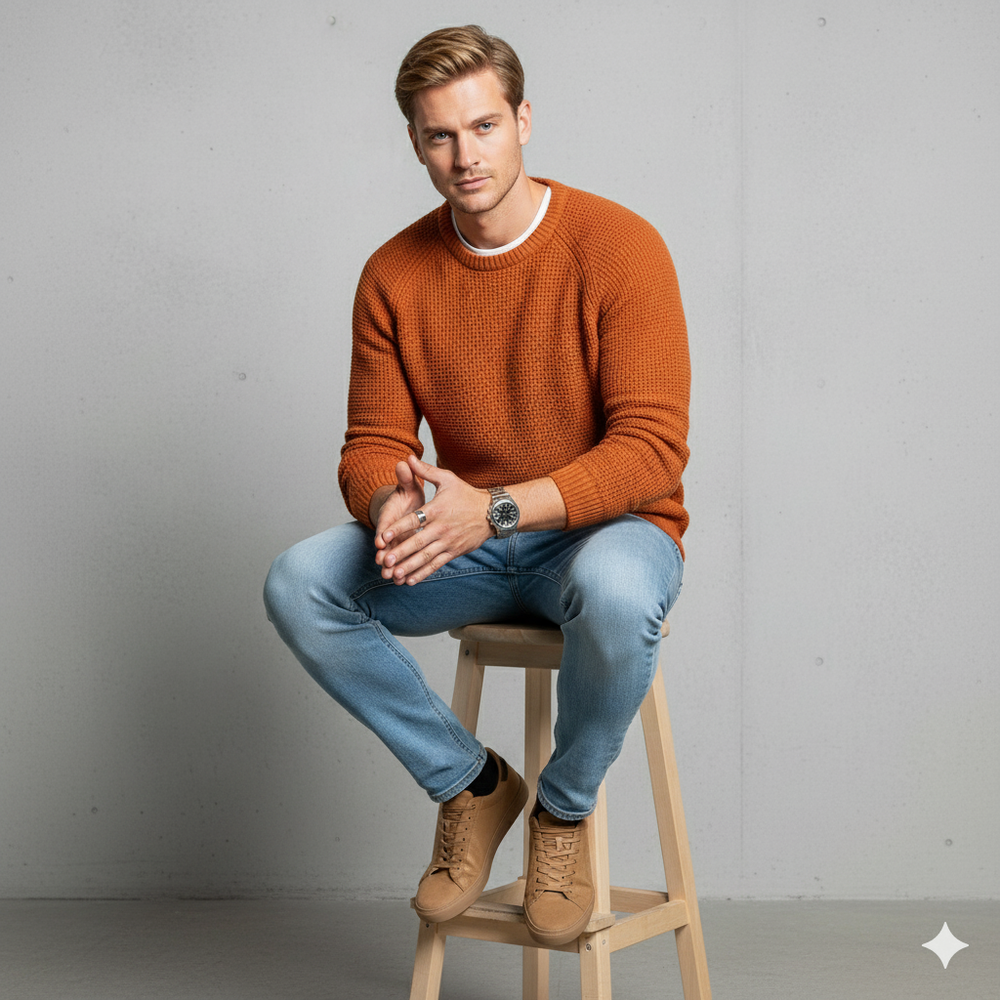 Lässiger Herren Sweater | Bequem & Stylisch | Freizeit