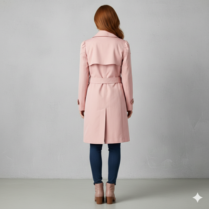Damen Trenchcoat mit schmalem Schnitt | Mittellang & Elegant