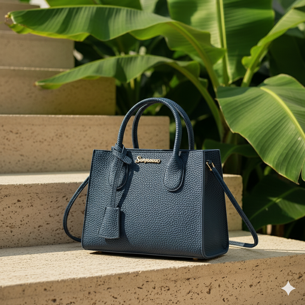 Damen Umhängetasche aus Kunstleder | Klein & Elegant