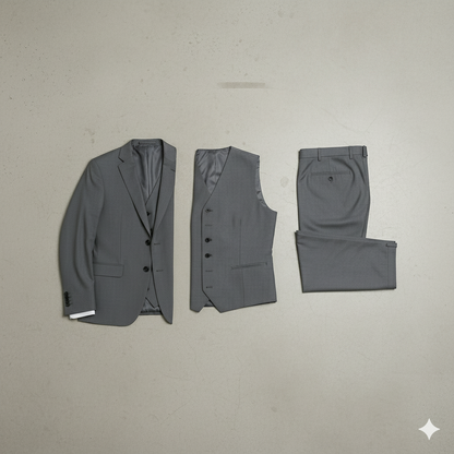 Herren Anzug 3-teilig | Slim Fit Business & Elegant