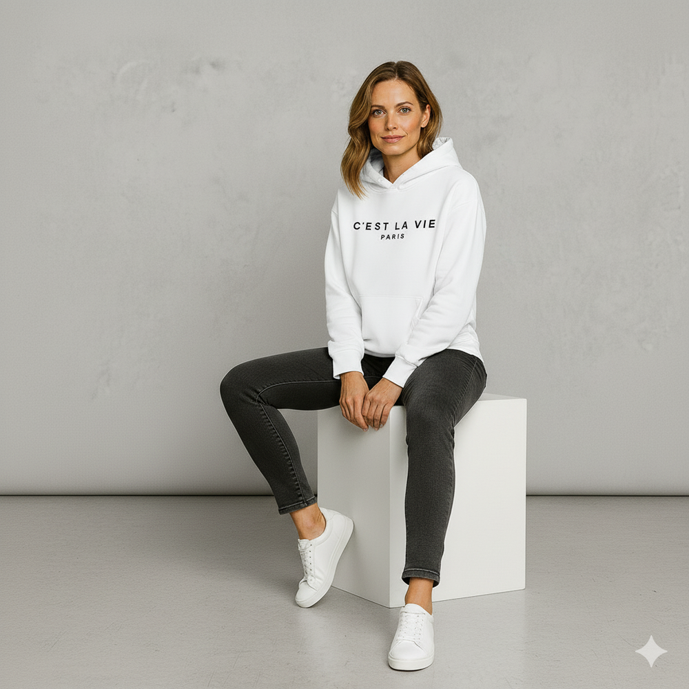 Damen Hoodie mit Print | Lässig & Bequem