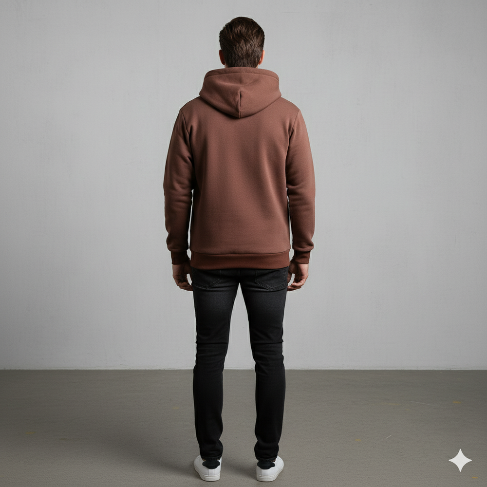 Herren Hoodie mit Reißverschluss | Warm & Bequem | Winter