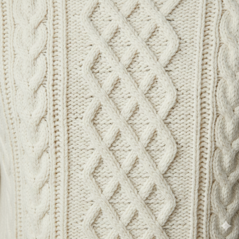 Herren Strickpullover mit Strukturmuster | Modern & Warm | Winter