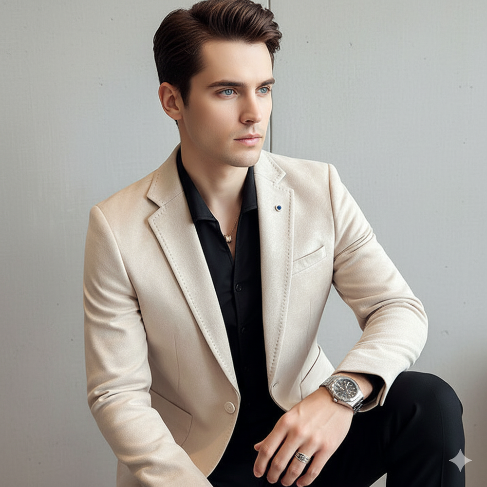 Modernes Slim Fit Sakko für Herren