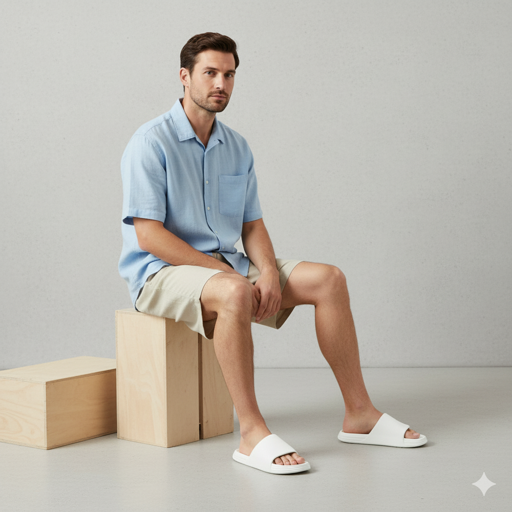 Herren Badeschuhe | Leicht & Bequem für drinnen