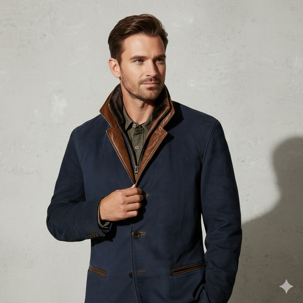 Herren Sakko aus Wildleder | Freizeit & Übergang | Herbst/Winter