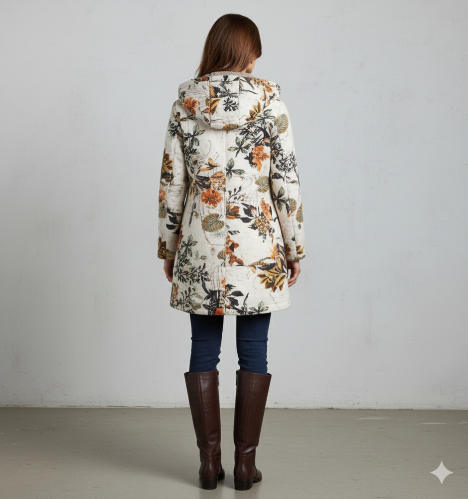 Damen Fleecejacke mit Kapuze | Plüsch & Kuschelig | Herbst/Winter