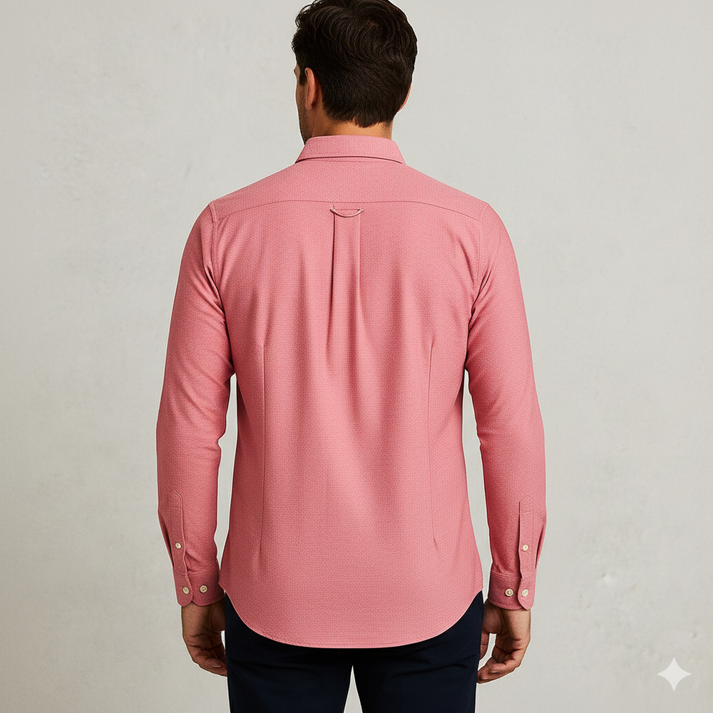 Herren Slim Fit Businesshemd | Atmungsaktiv & Herbst