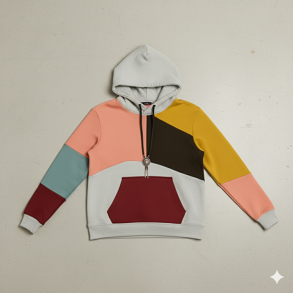 Damen Hoodie mit Colorblock Design | Lässig & Bequem
