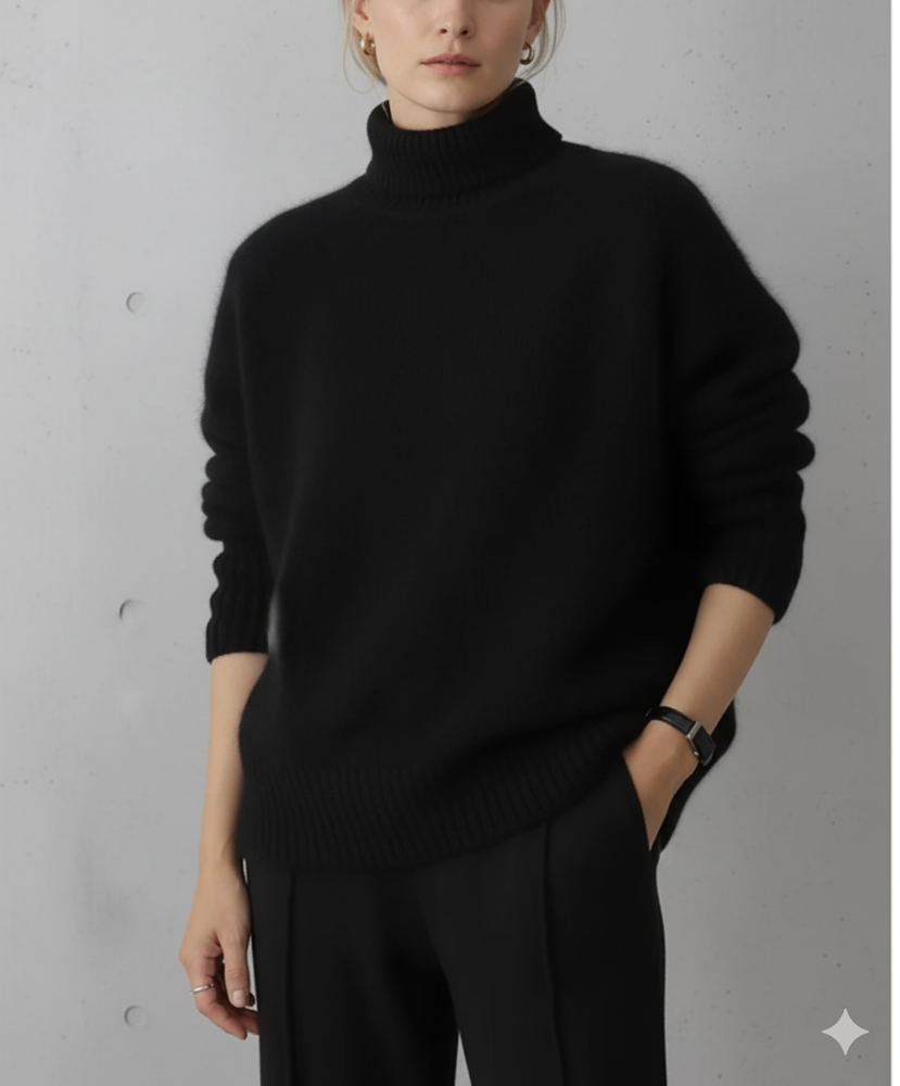 Kuscheliger Damen Rollkragenpullover | Herbst Winter