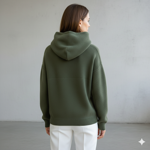 Weicher Damen Kapuzenpullover