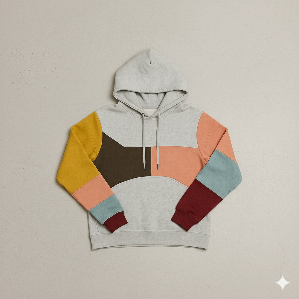 Damen Hoodie mit Colorblock Design | Lässig & Bequem