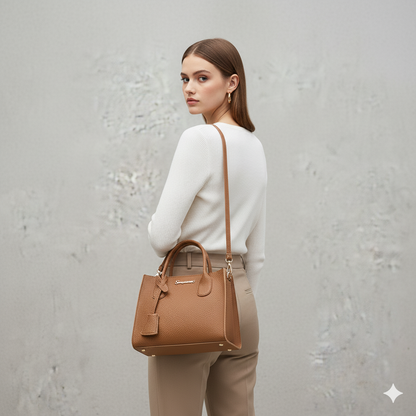Damen Umhängetasche aus Kunstleder | Klein & Elegant