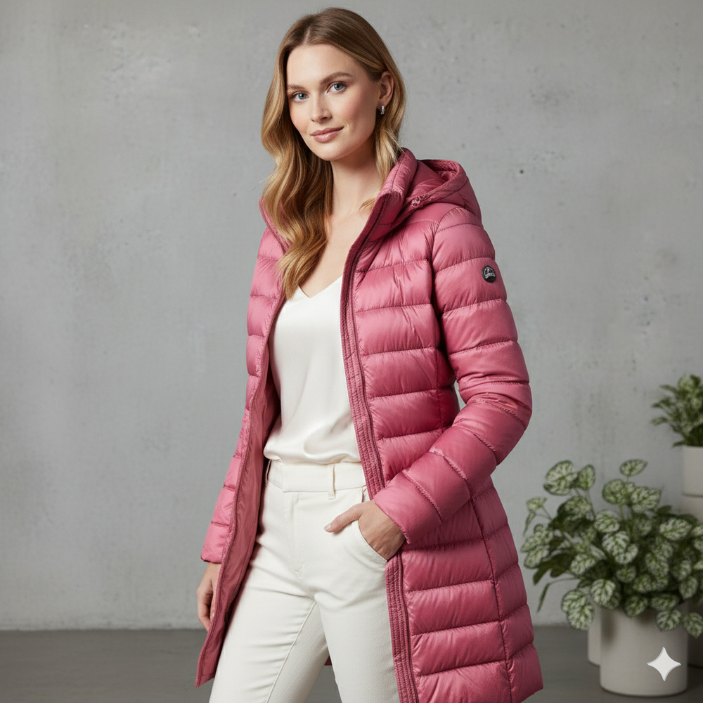 Damen Daunenjacke mit Kapuze | Leicht & Warm | Winter